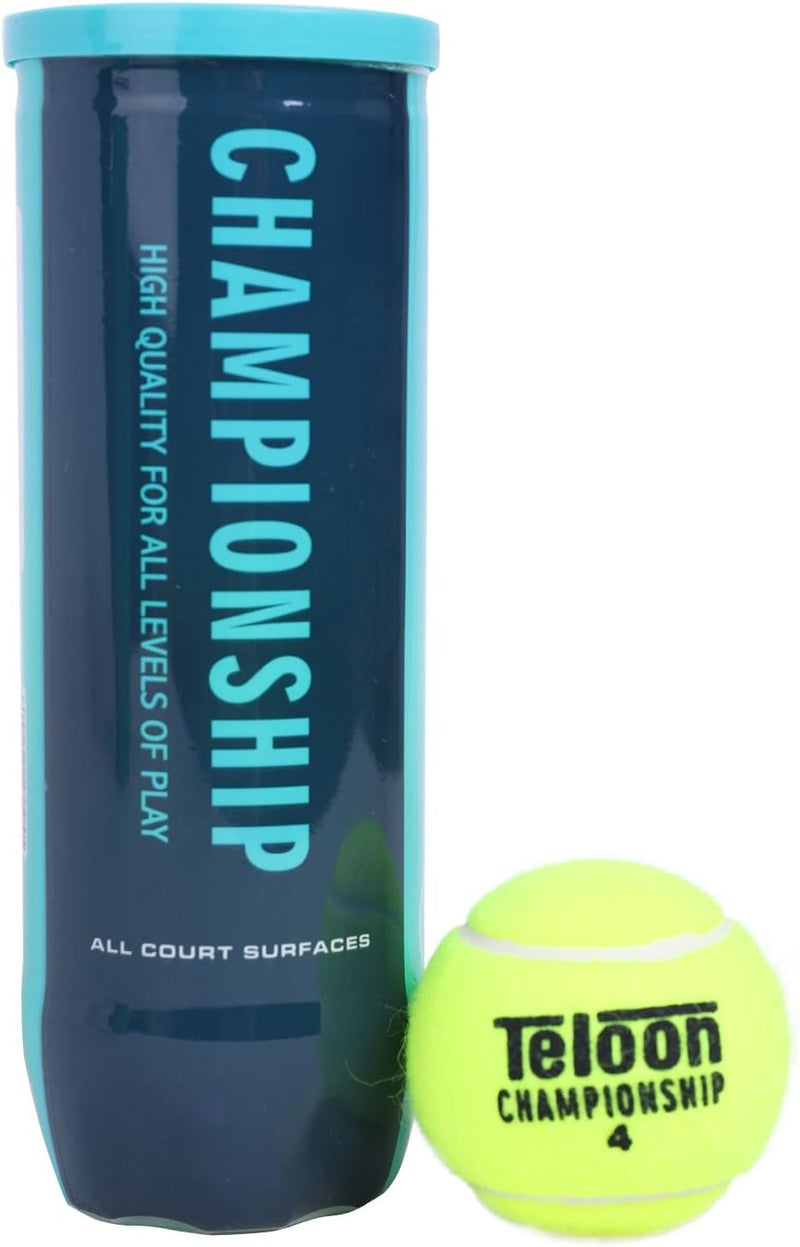 Teloon Championship Tennis Balls - Extra Duty - Regular Duty Felt Pressurized Tennis Balls - Image 1